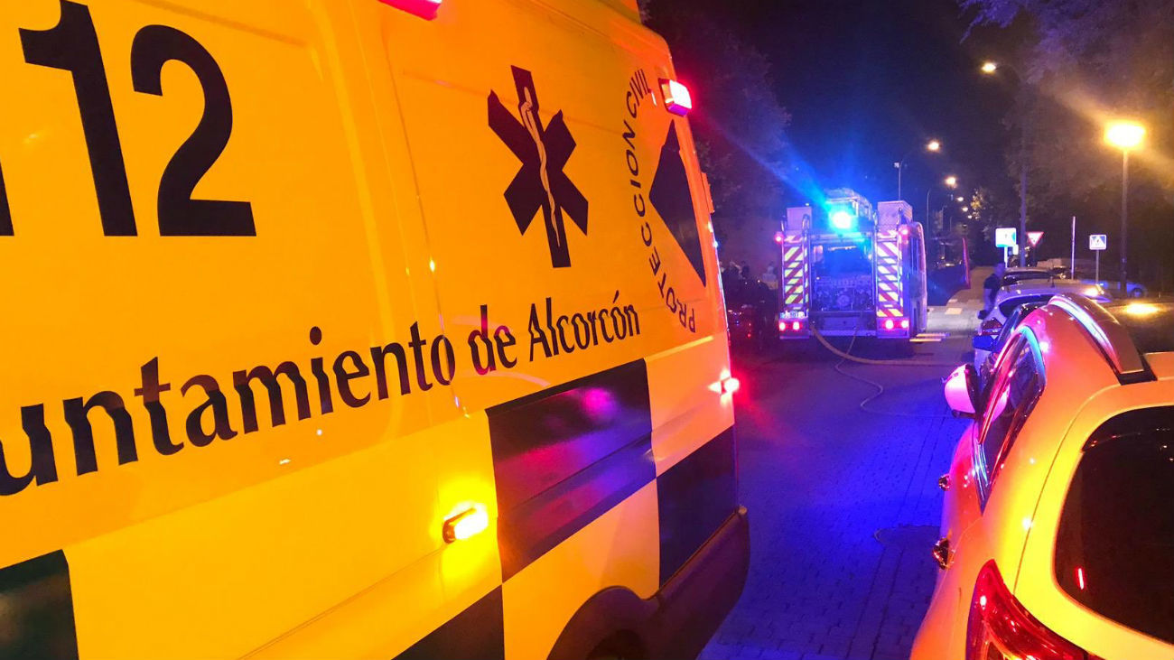 Incendio en Alcorcón