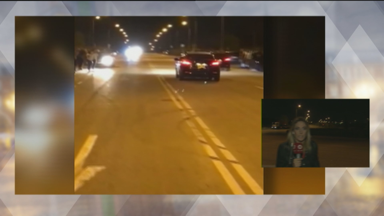 Nueve detenidos en un golpe a las carreras ilegales en Vallecas