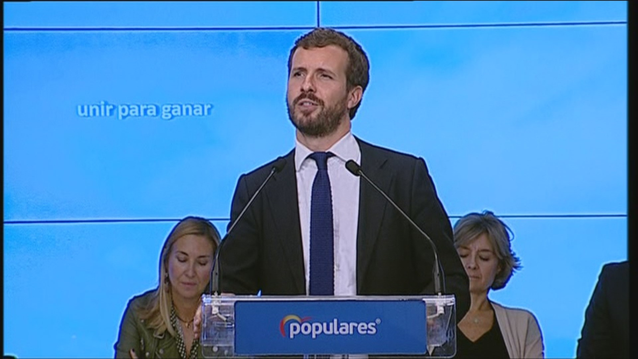 Casado pide "unir para ganar y ganar para gobernar y unir España"