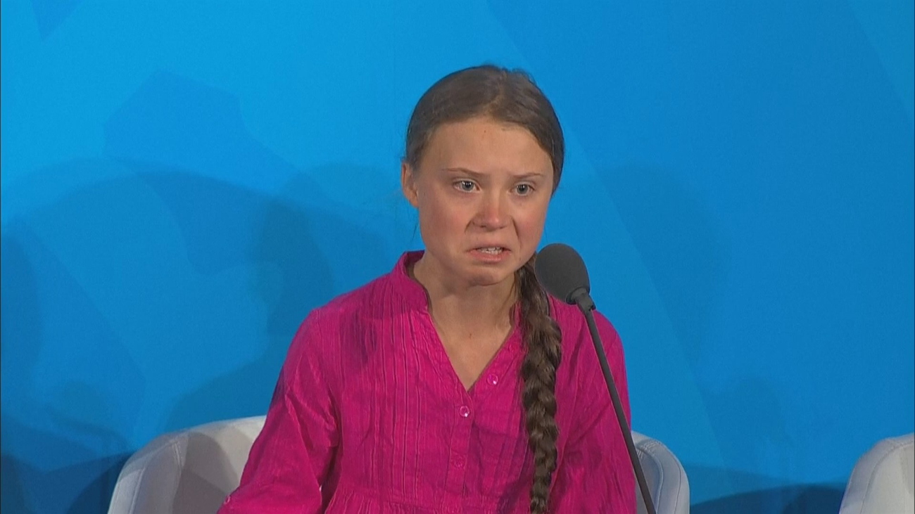 ¿Te parece bien que una niña de 16 años lidere la lucha contra el cambio climático?