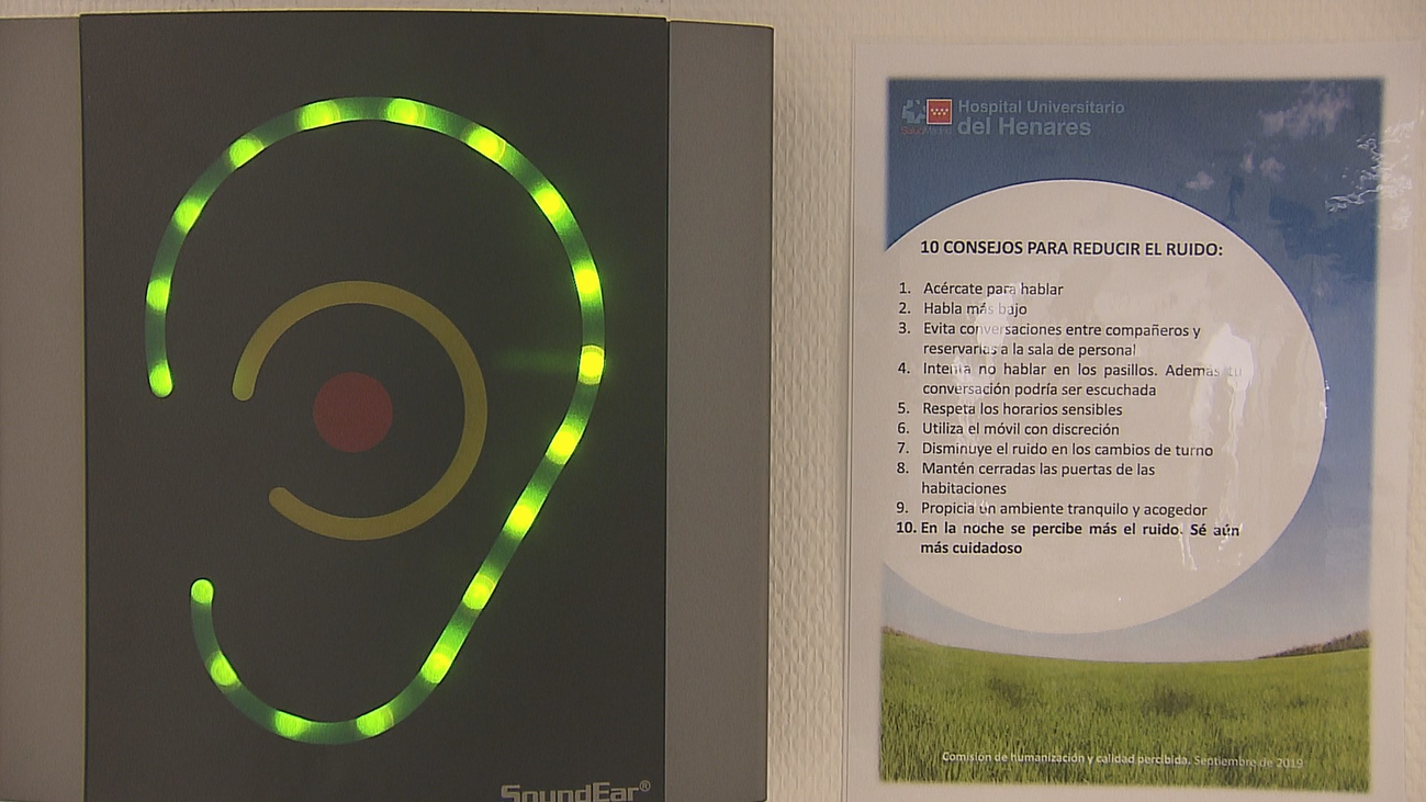 Orejas virtuales contra el ruido en el Hospital del Henares