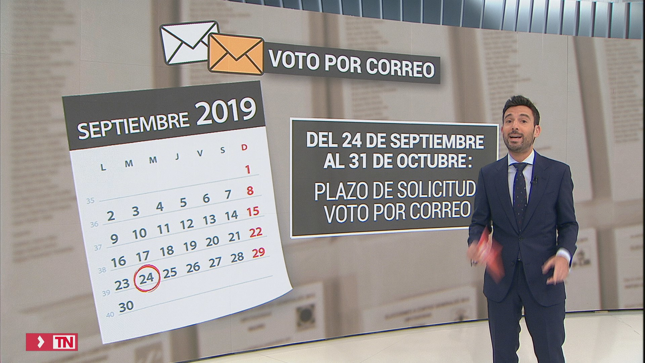 Ya se puede solicitar el voto por correo para el 10-N