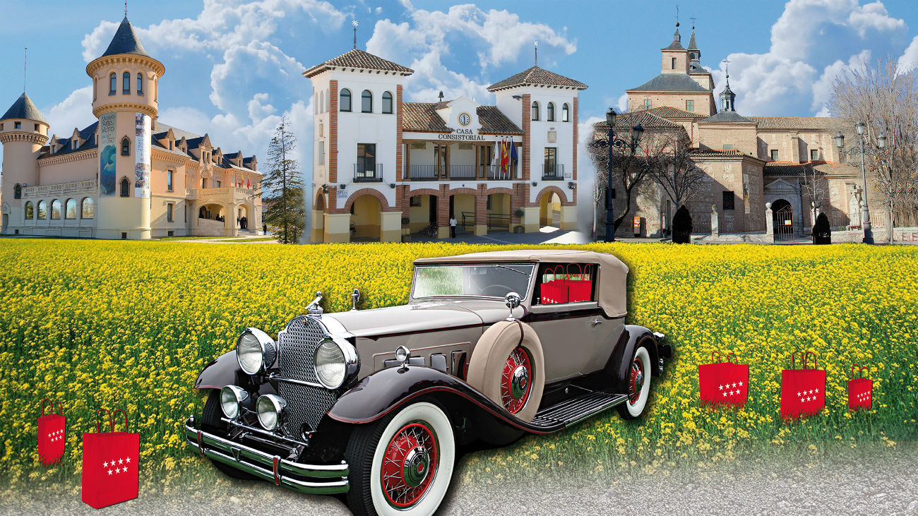 Cartel de 'El comercio sobre ruedas'