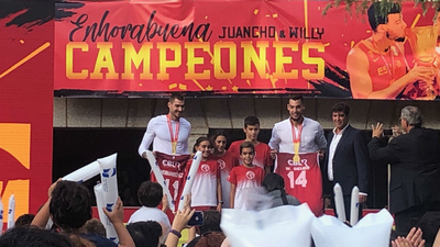 Las Rozas rinde homenaje a los hermanos Hernangómez