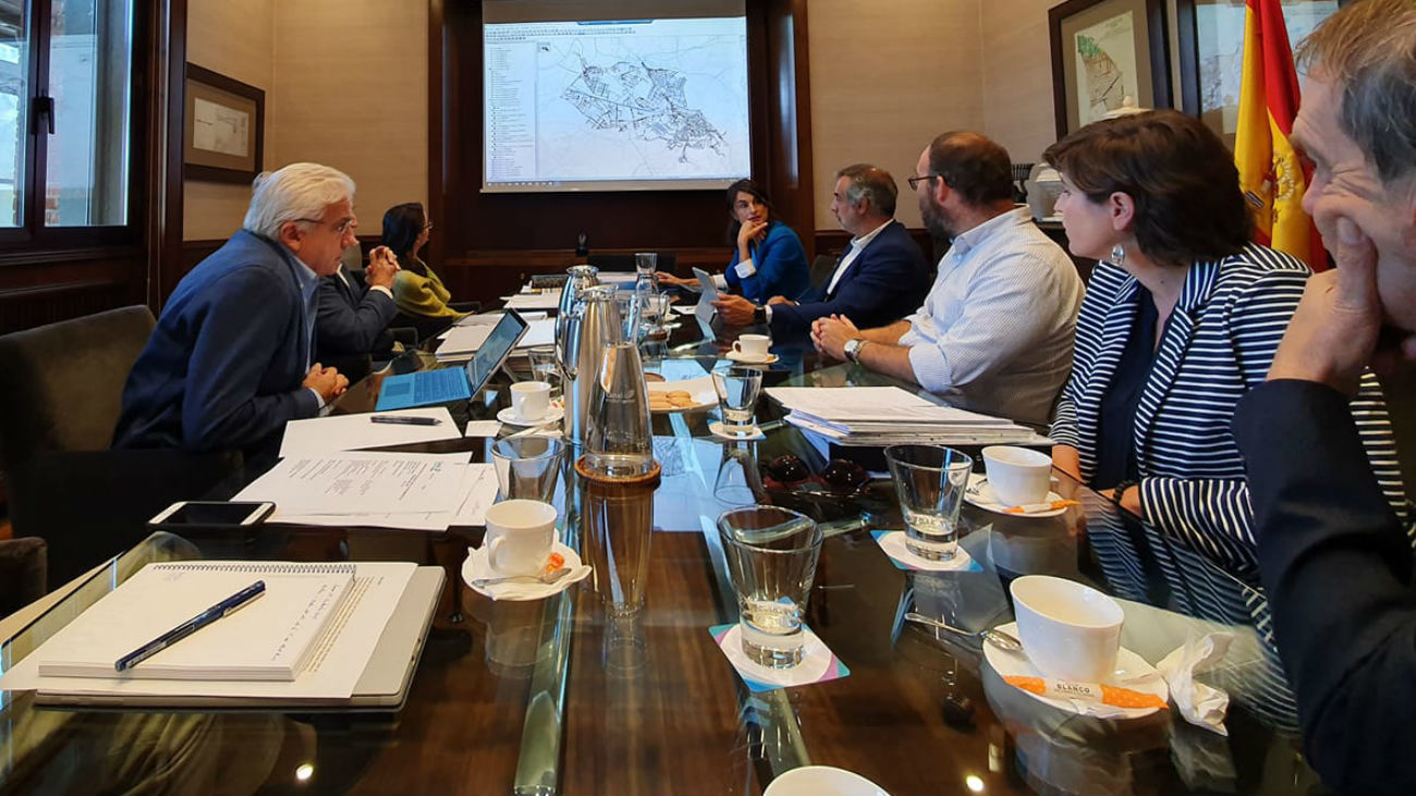 Reunión del Canal de Isabel II con el Ayuntamiento de Arganda