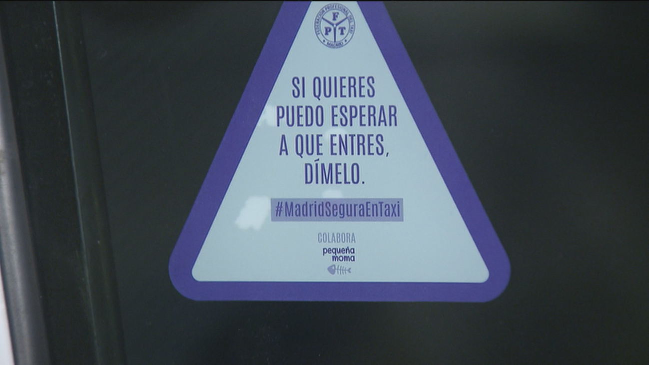 'Si quieres, puedo esperar a que entres. Dímelo', nueva iniciativa de los taxistas de Madrid