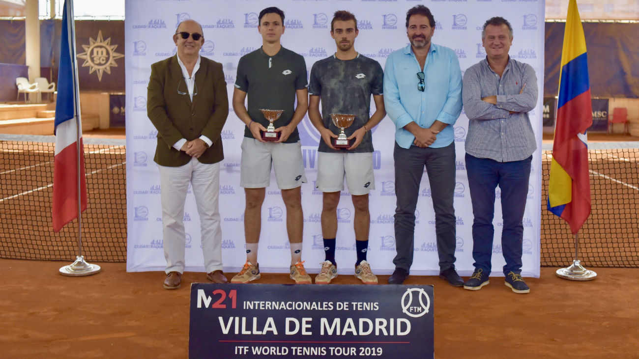 El francés Bonzi gana el Torneo Internacional Villa de Madrid de tenis