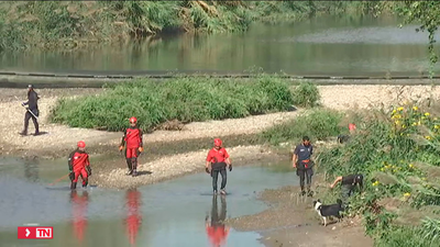 Sigue la búsqueda del bebé arrojado al río en San Adrià de Besòs