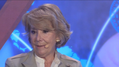 Esperanza Aguirre: "No hay ningún español que piense que me he llevado un duro"