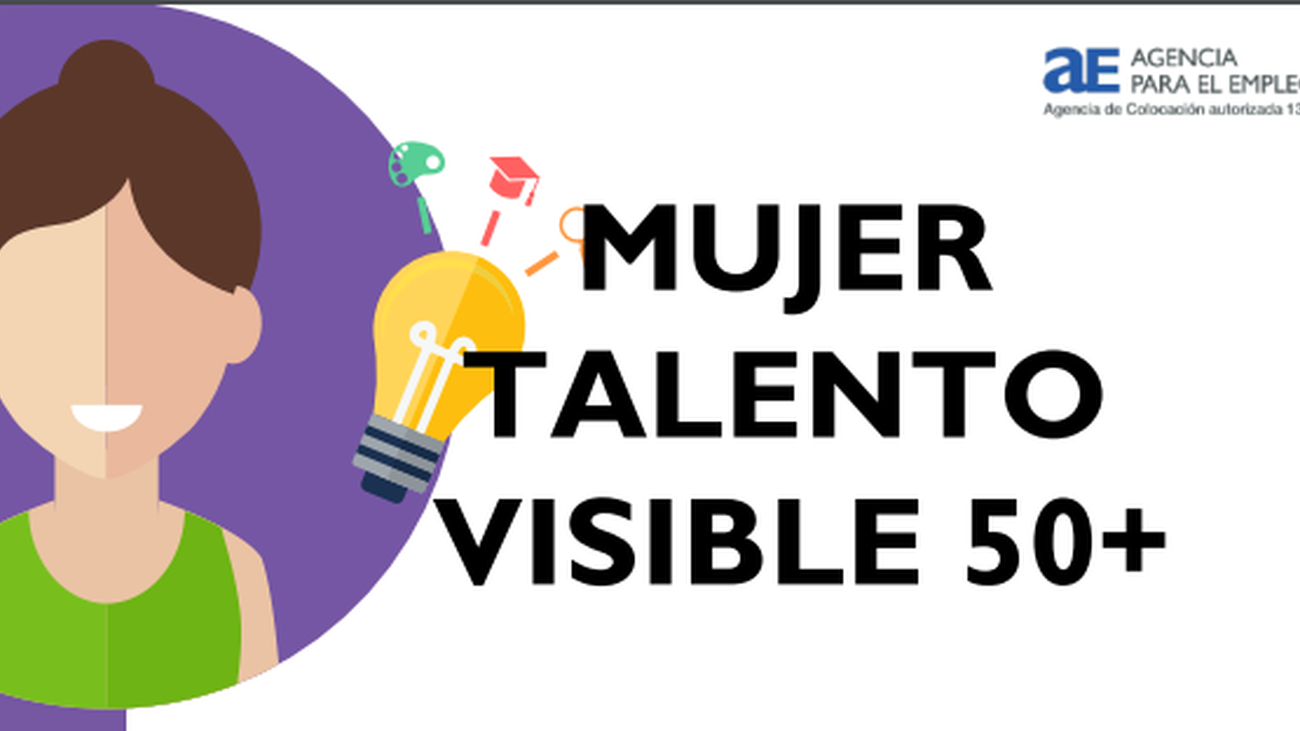 Programa Talento visible 50+ para motivar a mujeres desempleadas en el Ayuntamiento de Madrid