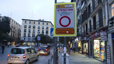 Más de 5.300 conductores residentes en 'Madrid Central, multados por falta de información