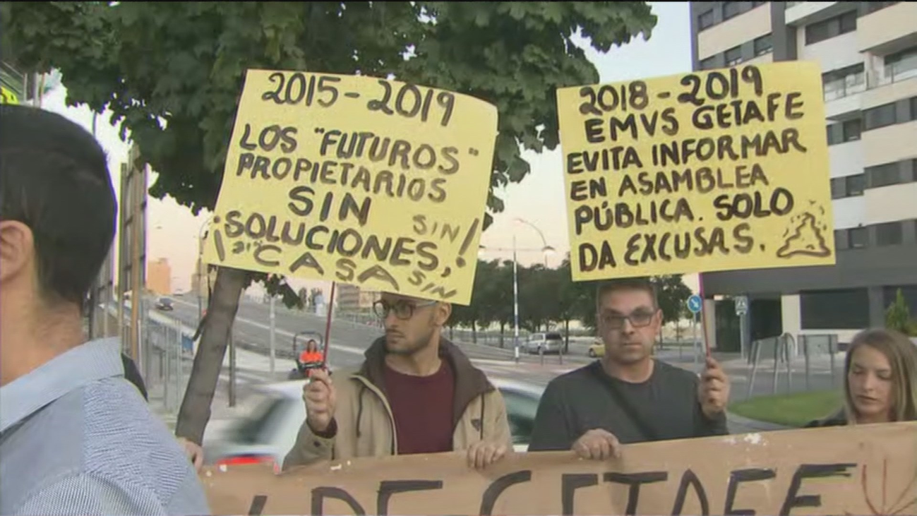 Cuatro años esperando su casa en Getafe después de haber pagado 40.000 euros