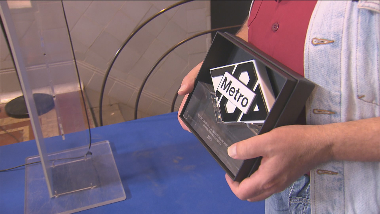 Metro condecora a sus héroes