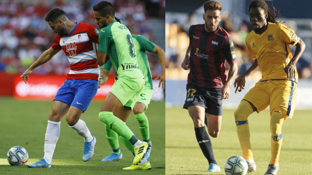 Granada-Leganés y Alcorcón-Extremadura