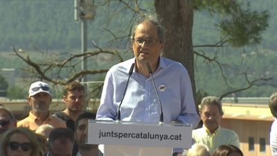 Torra rechaza por carta a Sánchez que le dé "lecciones" de condenar la violencia