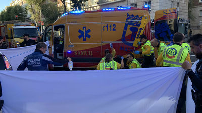 Muere la mujer atropellada en la calle Bravo Murillo