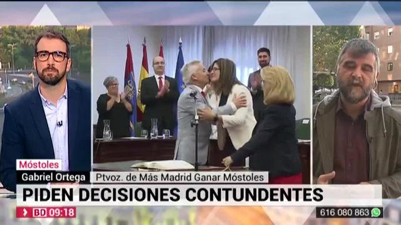 Más Madrid Ganar Móstoles  pedirá el listado completo de todos los nombramientos