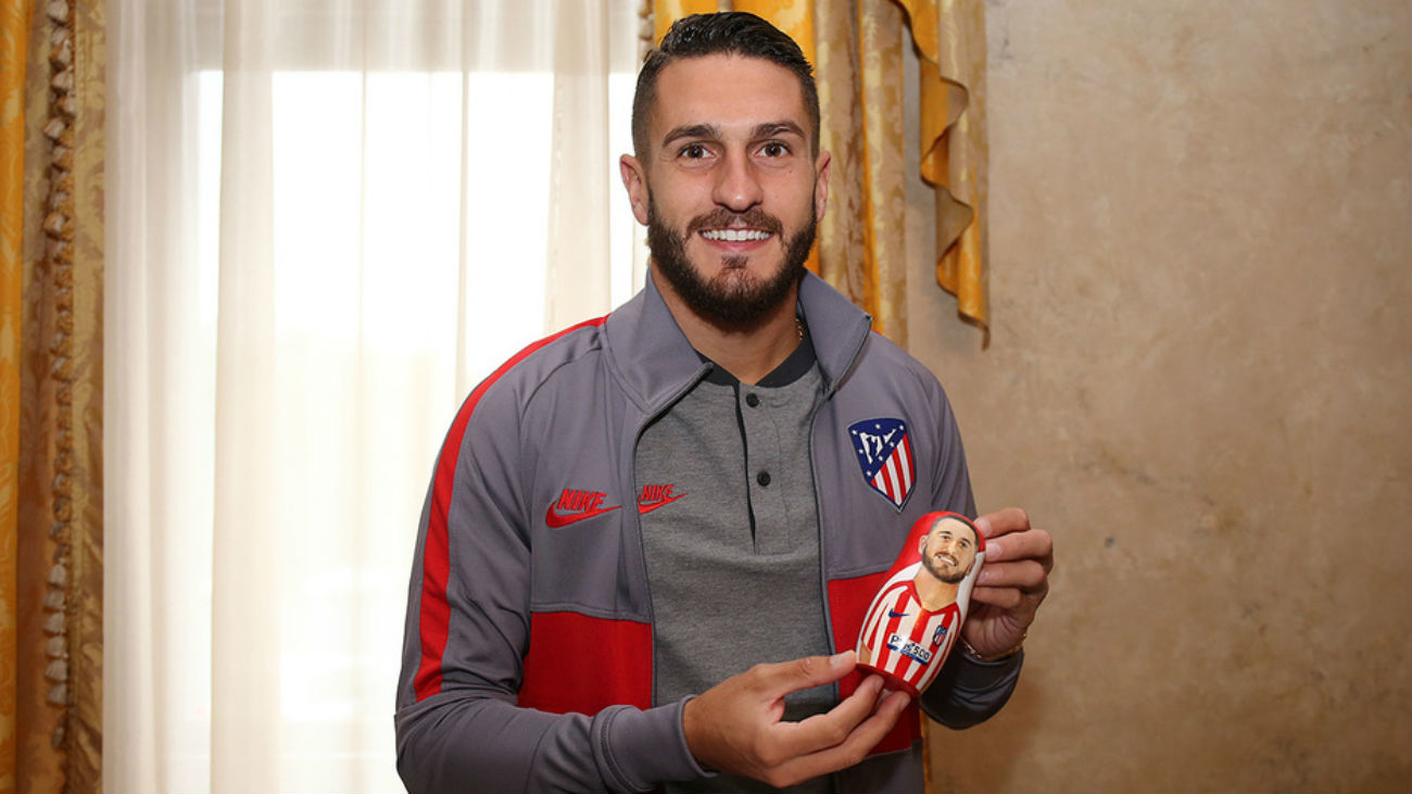 El Atlético de Madrid ya está en Moscú