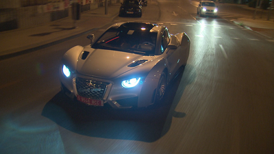 Un coche valorado en más de 1,5 millones de euros 'se pasea' por Madrid