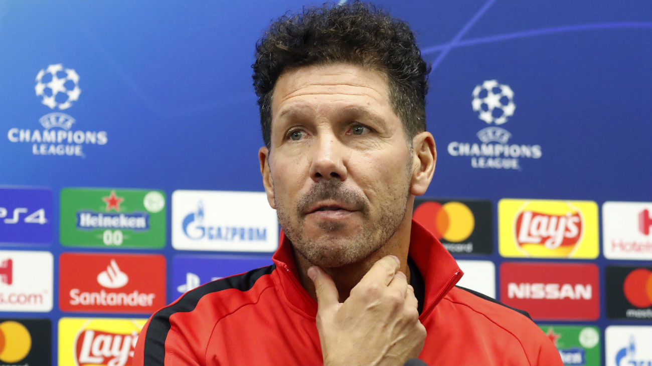 Simeone: “El Lokomotiv tiene una idea clara de juego y es peligroso”