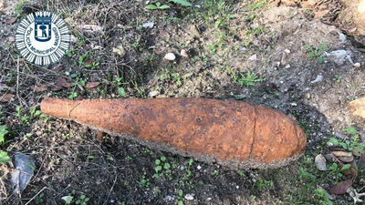 Hallan un proyectil de la Guerra Civil en la Casa de Campo
