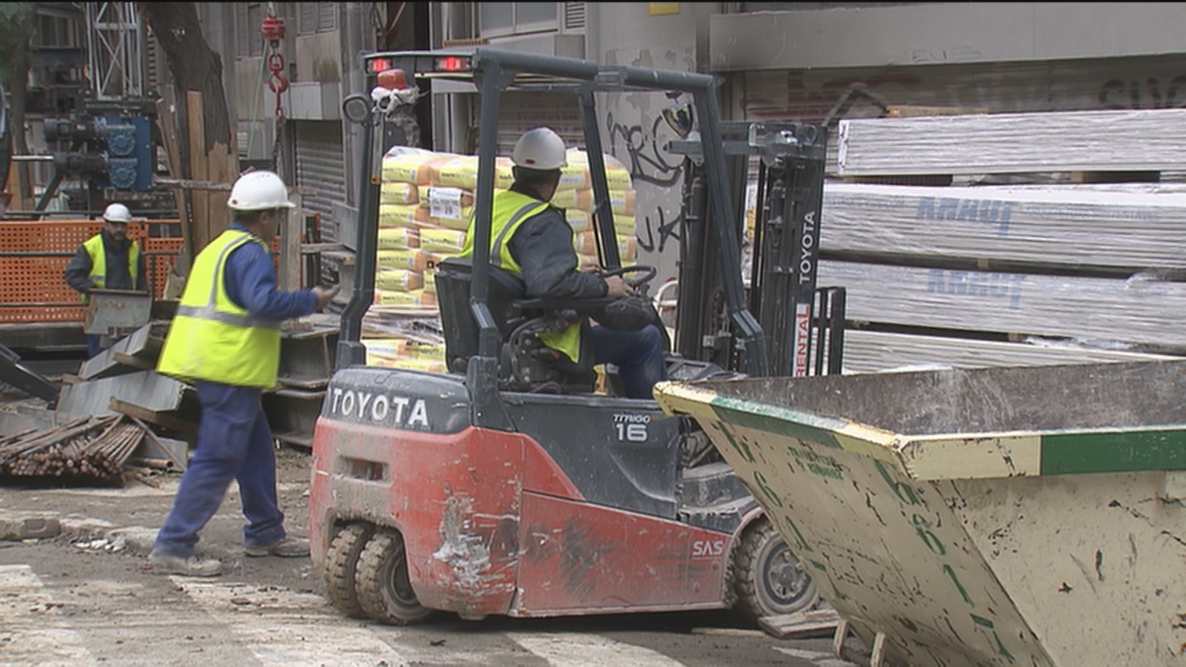 Los accidentes en el sector de la construcción suben un 14% en Madrid en un año