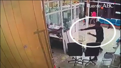 Así fue el tiroteo en un locutorio durante la reyerta en Vallecas