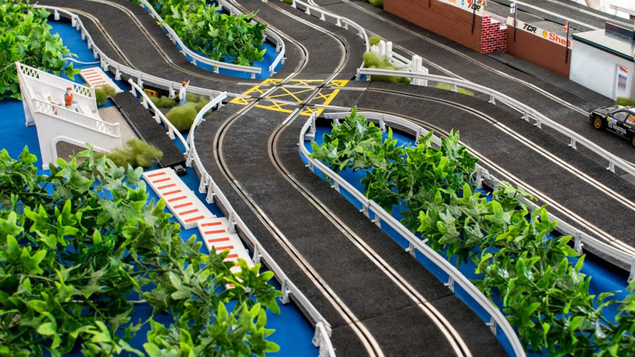 Un Scalextric gigante, la principal novedad del ‘Madrid Toy Show’