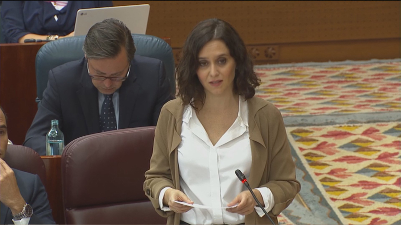 Isabel Díaz Ayuso llevará el martes  las deducciones del IRPF al Consejo de Gobierno