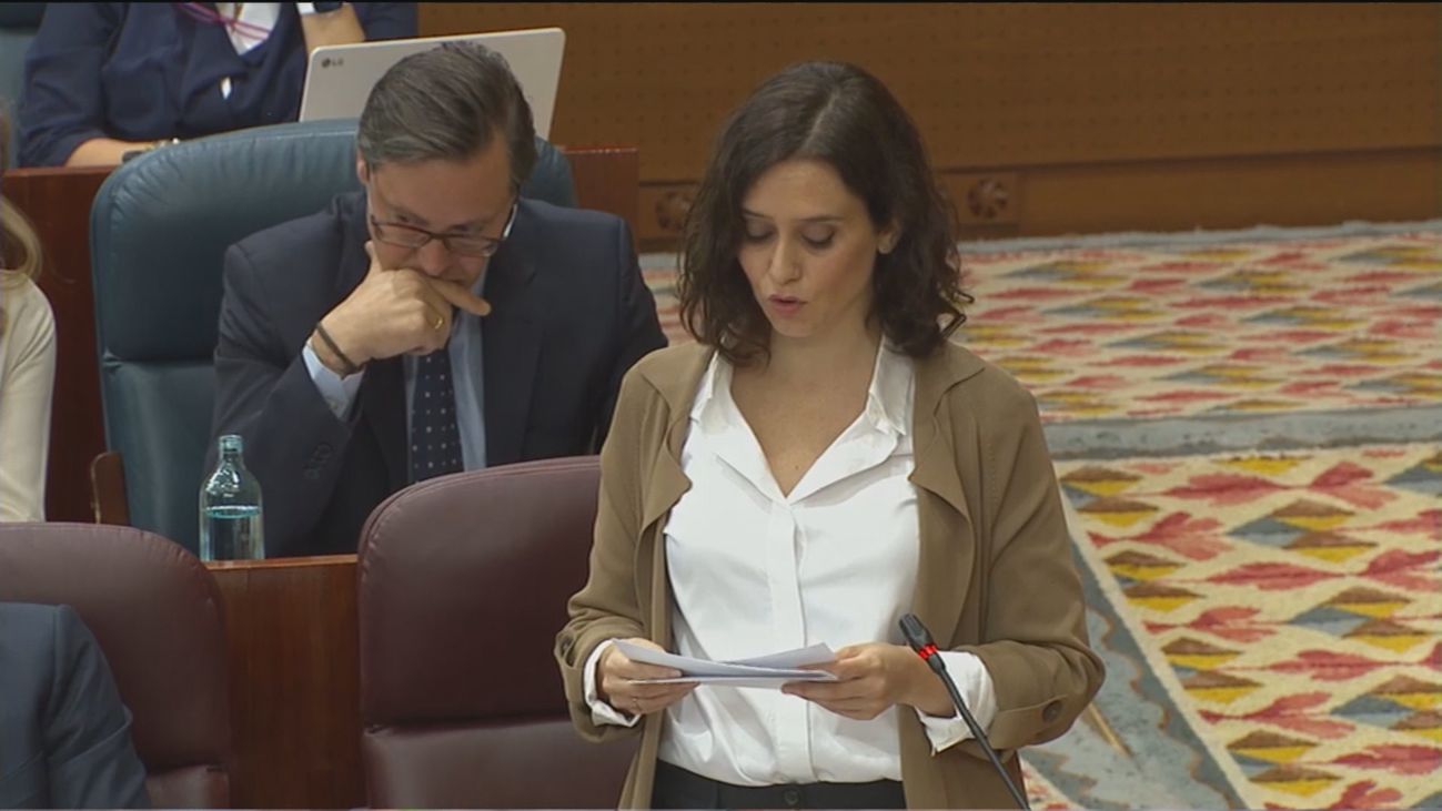 Análisis a la primera Sesión de Control al gobierno de Ayuso en la Asamblea de Madrid