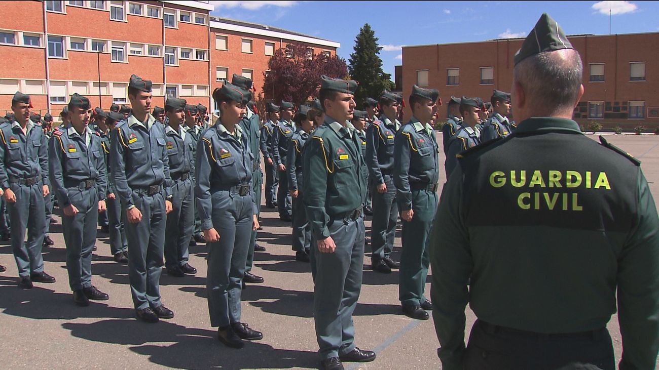 Demostración de la Guardia Civil