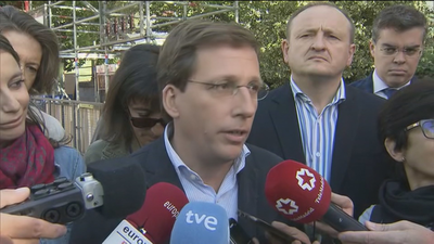 Almeida: "El desalojo de la acampada del Prado es un aviso para quienes ocupen espacios públicos"