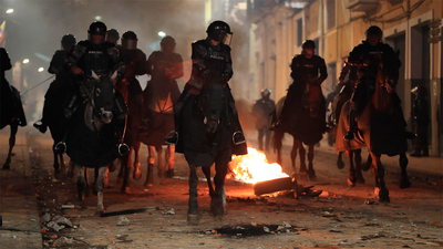 Altercados en Ecuador, en estado de excepción, por las protestas tras el alza de combustibles