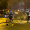Se incendia una furgoneta eléctrica cargada con baterías de litio en Madrid