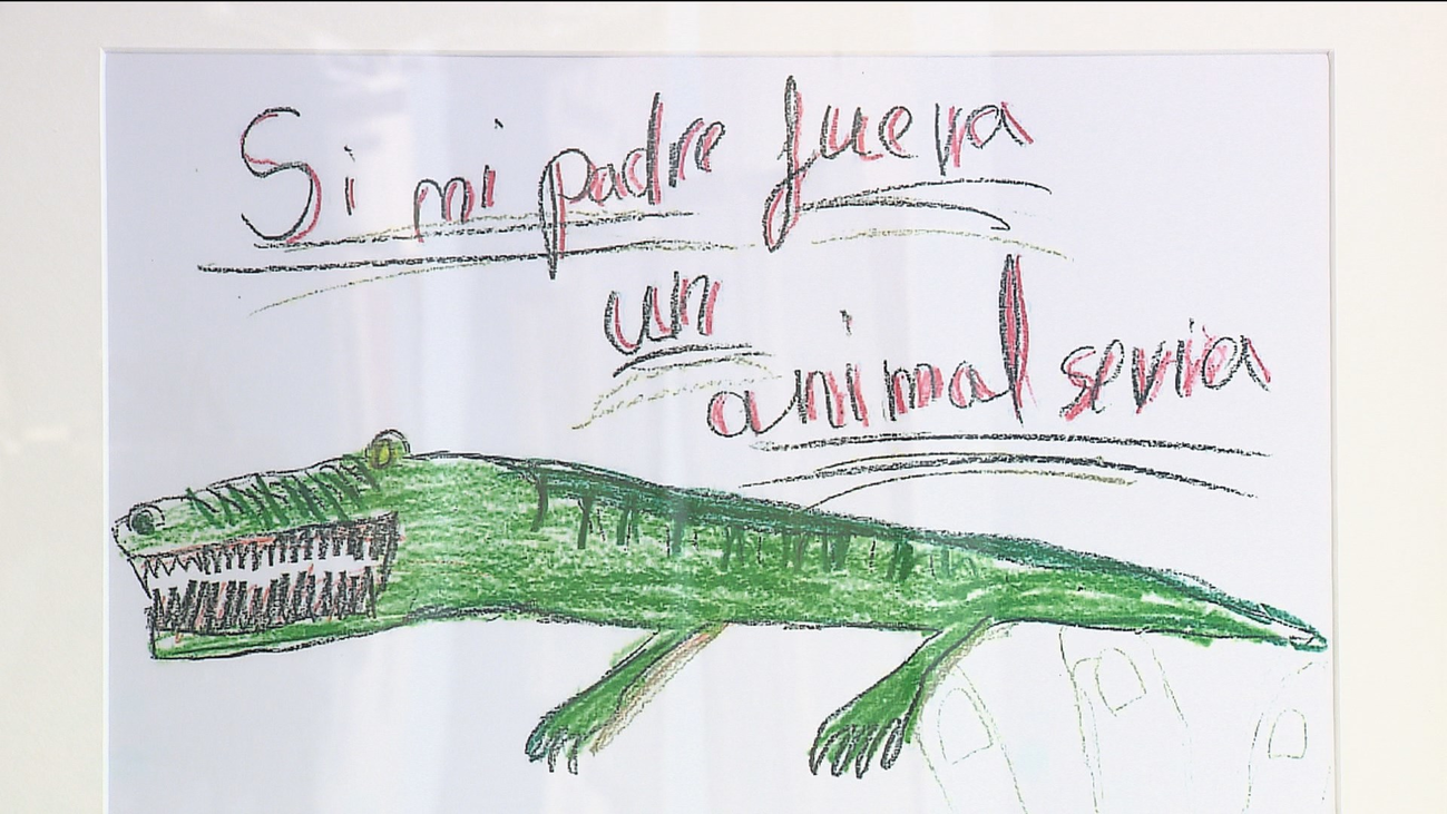 Dibujos para sanar el maltrato en Fuenlabrada