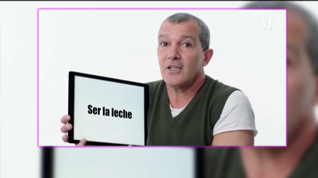 Antonio Banderas y la divertida jerga española: “Ser la leche es ser el mejor”