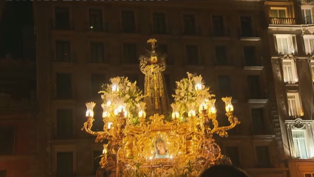 Solemne entrada de Jesús de Medinaceli en su basílica