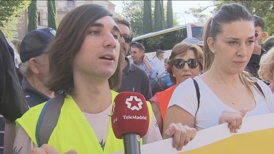 Un millar de personas marchan contra la ampliación del vertedero de Pinto