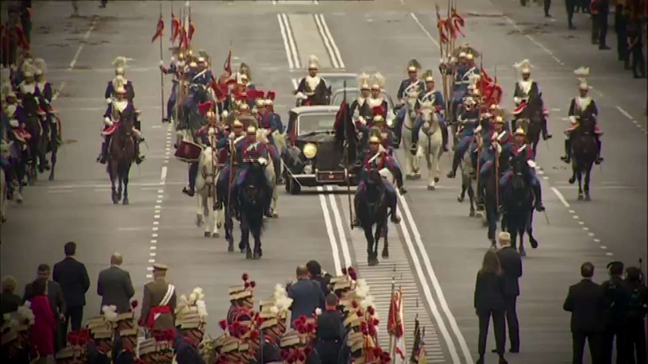 El desfile del 12 de octubre, en Telemadrid