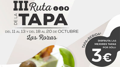 Este fin de semana arranca la III Edición de la Ruta de la Tapa de Las Rozas