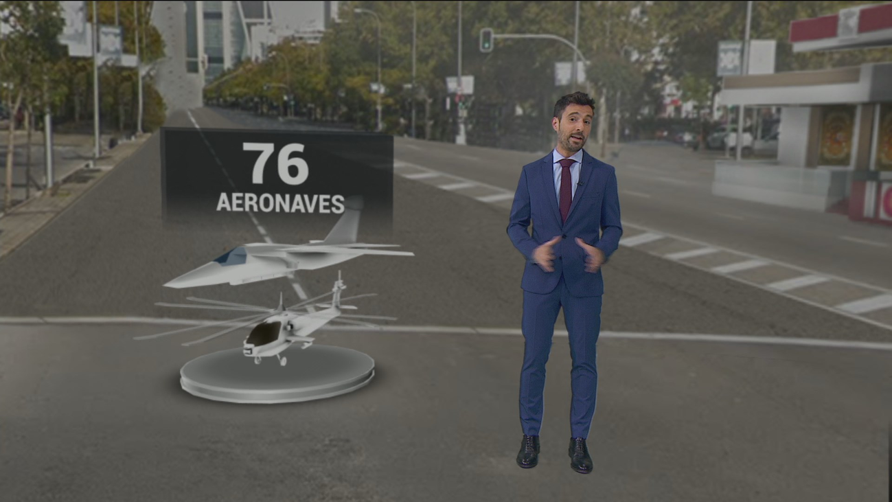 El desfile del 12 de Octubre paralizará este sábado la Castellana