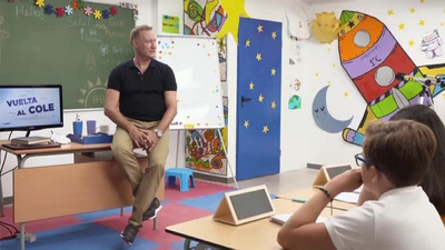 Pedro García Aguado cojea en la prueba de inglés