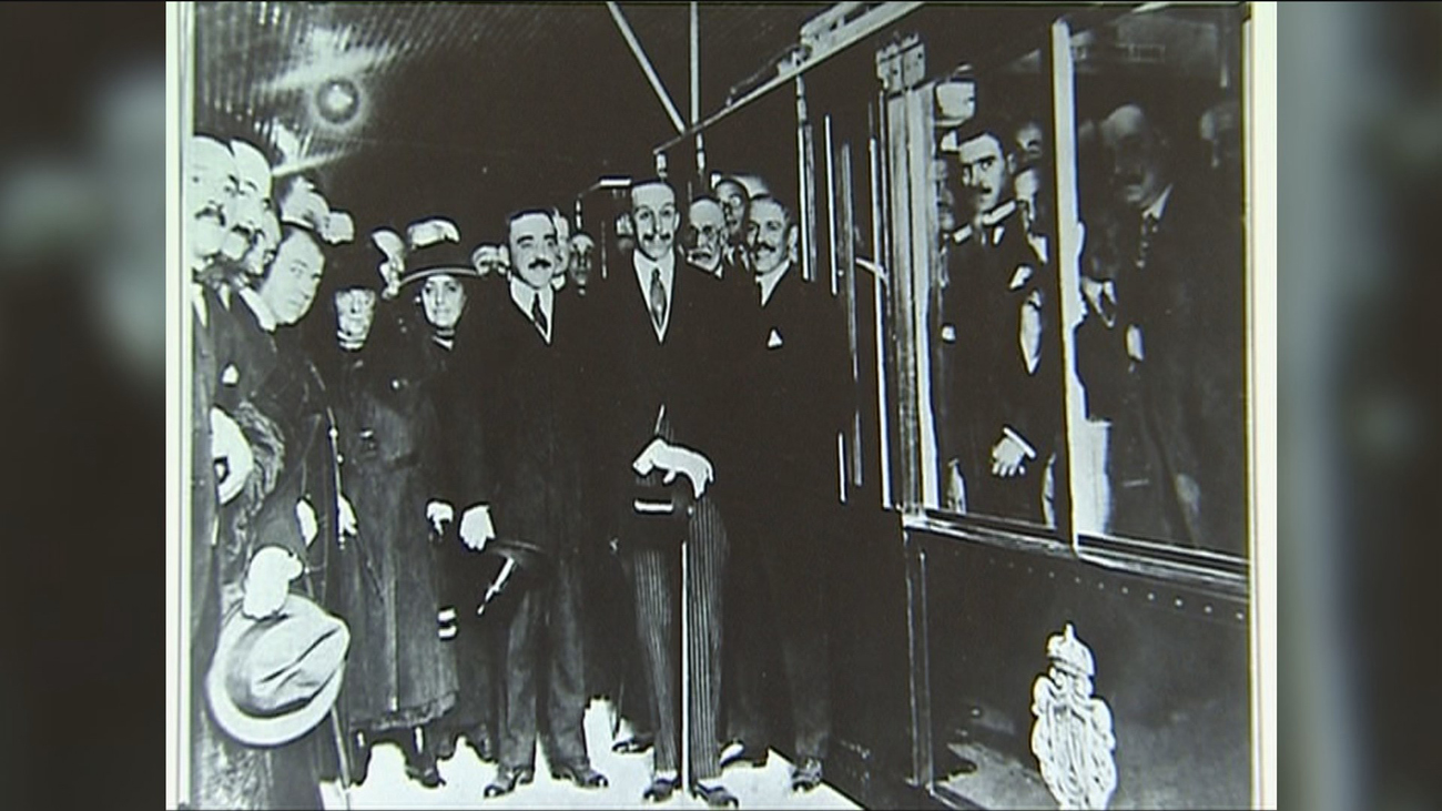 Paseo por los andenes del metro de Madrid de 1919