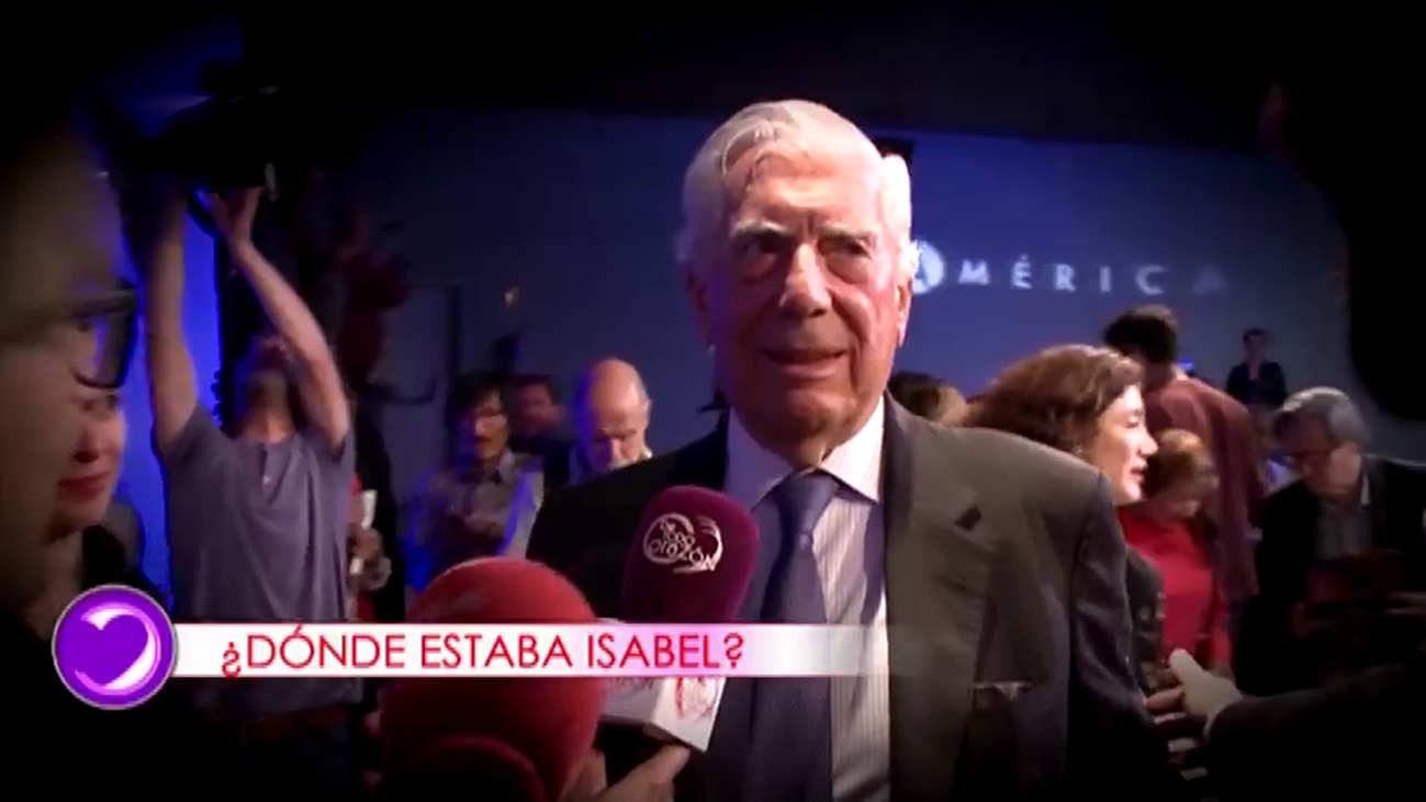 La sorprendente respuesta de Vargas Llosa sobre Isabel Preysler en la presentación de su libro