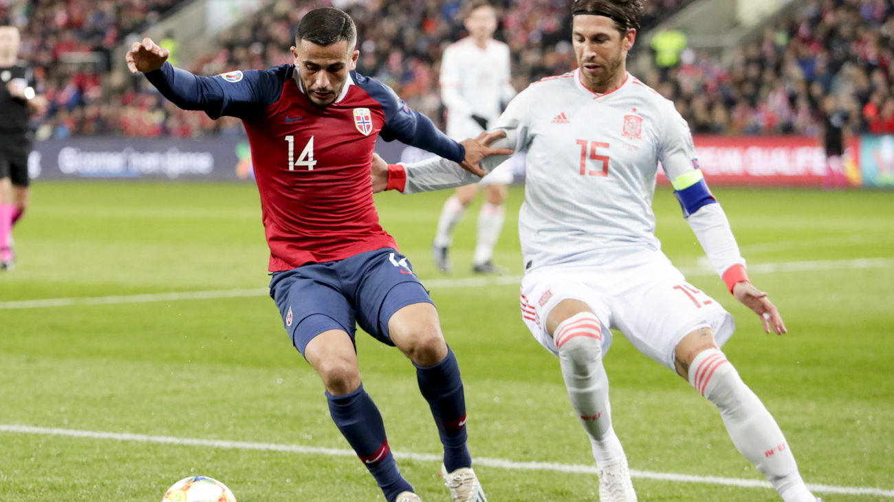 1-1. España corta su racha triunfal ante Noruega