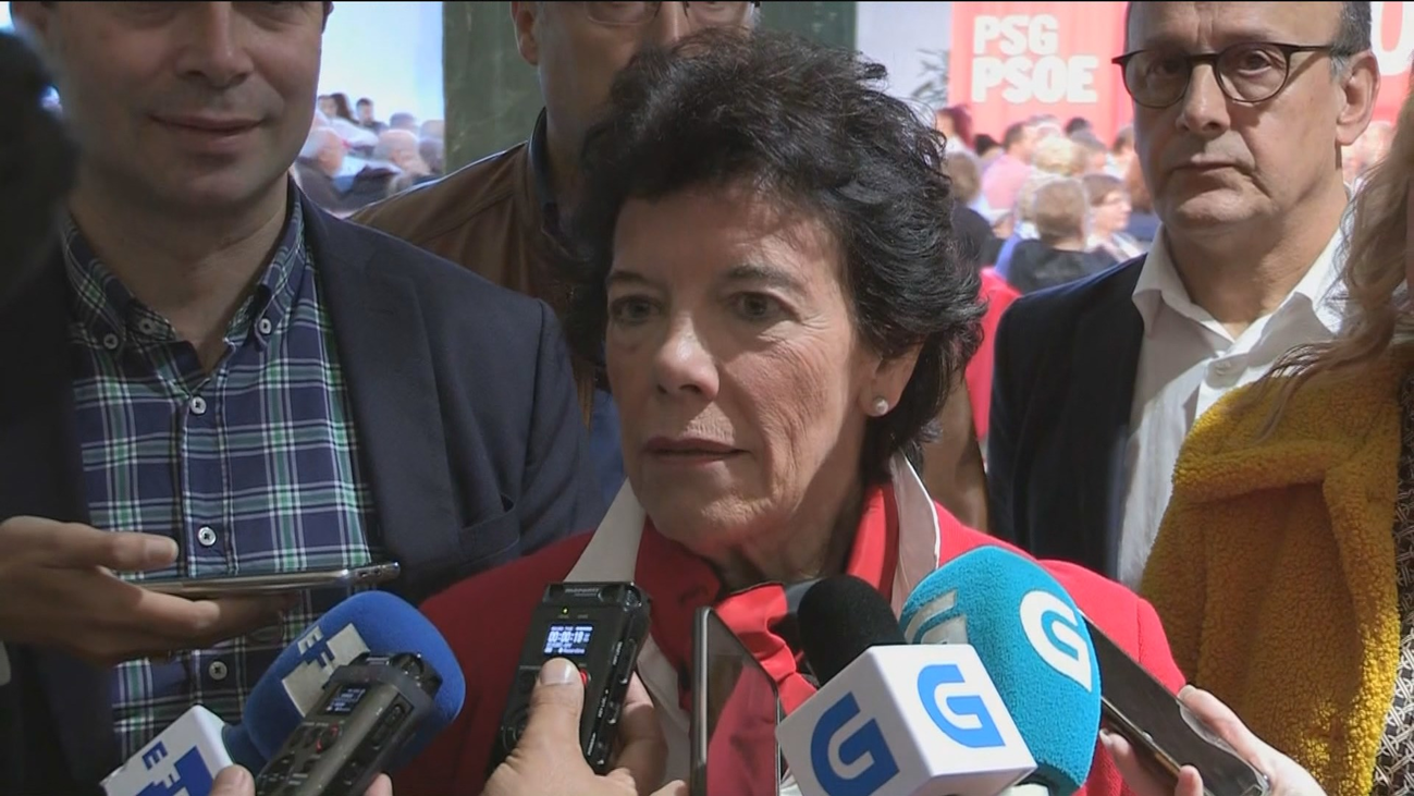 Celaá garantiza la seguridad en Cataluña tras la sentencia del “procés”