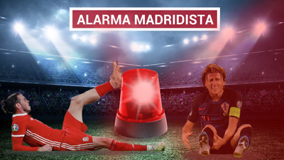 Bale y Modric se lesionan, alerta para el clásico