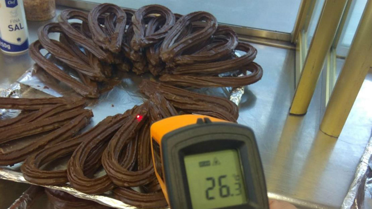 Churros sin refrigerar