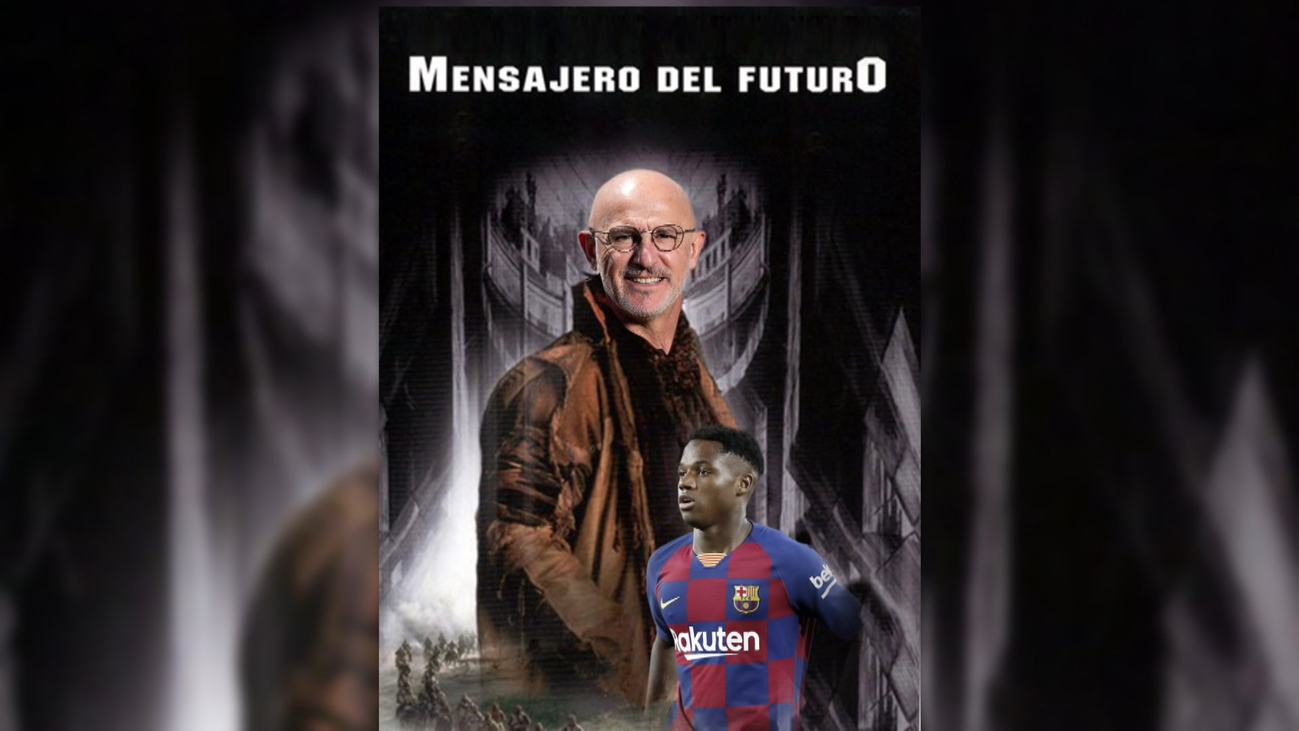 El 'huracán' Ansu Fati debuta con la selección sub'21