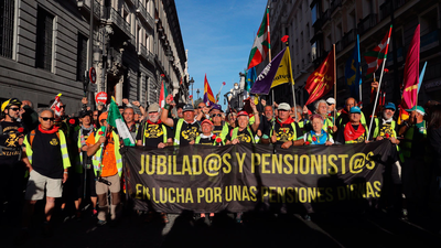 Las marchas por las pensiones dignas llegan a las  puertas del Congreso